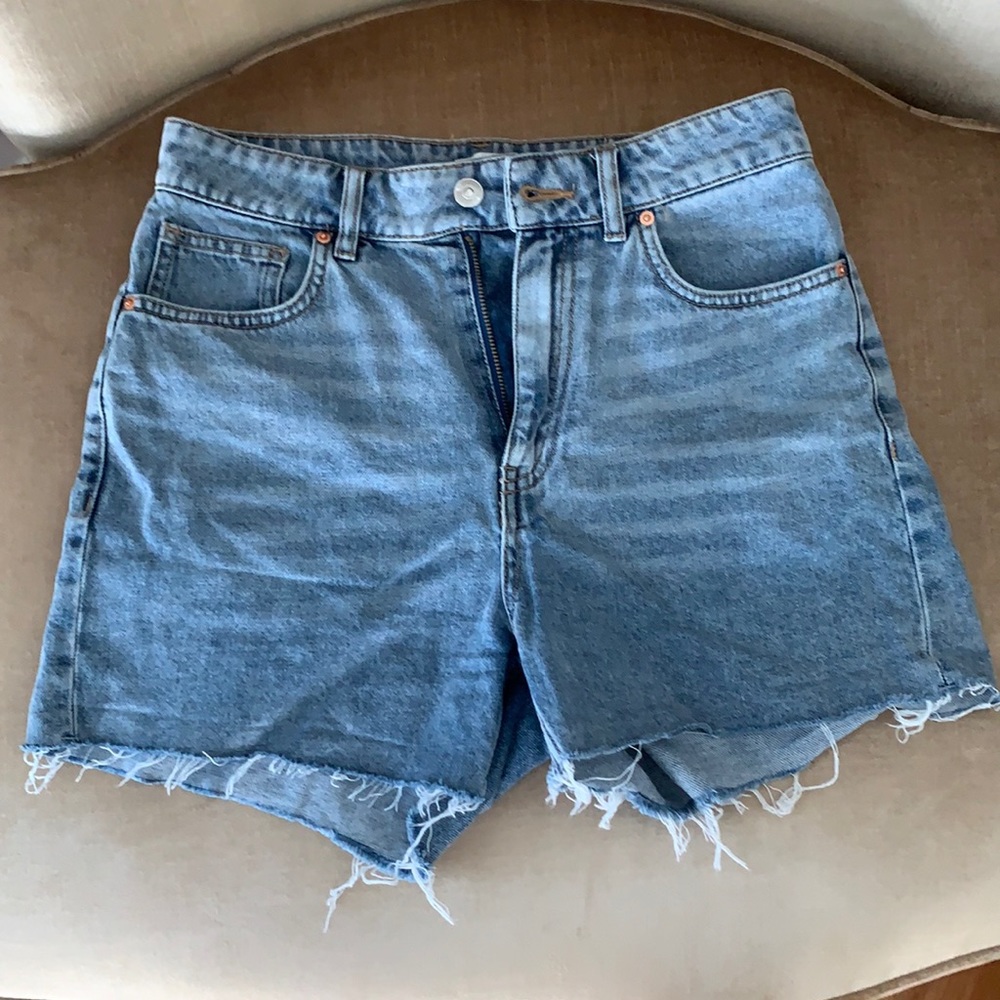 Long Jean Shorts